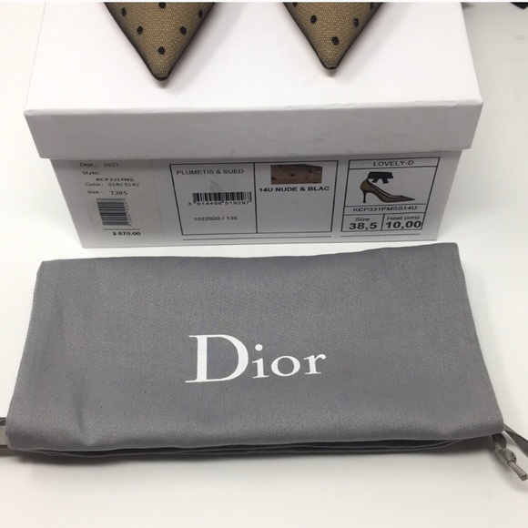 Dior Lovely-D Ankle Wrap Heel - Picture 4 of 7